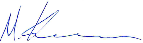 Marcus Kocmur signature